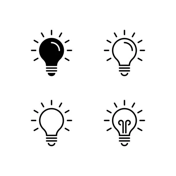 Image d'ampoules qui symbolisent des idées