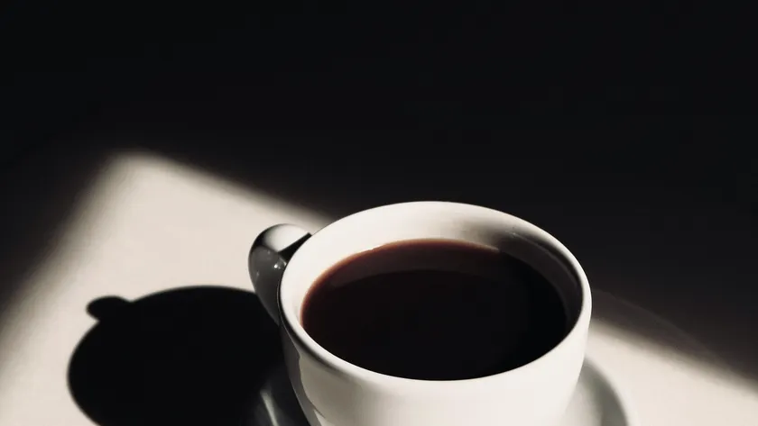 Photo d'une tasse de café